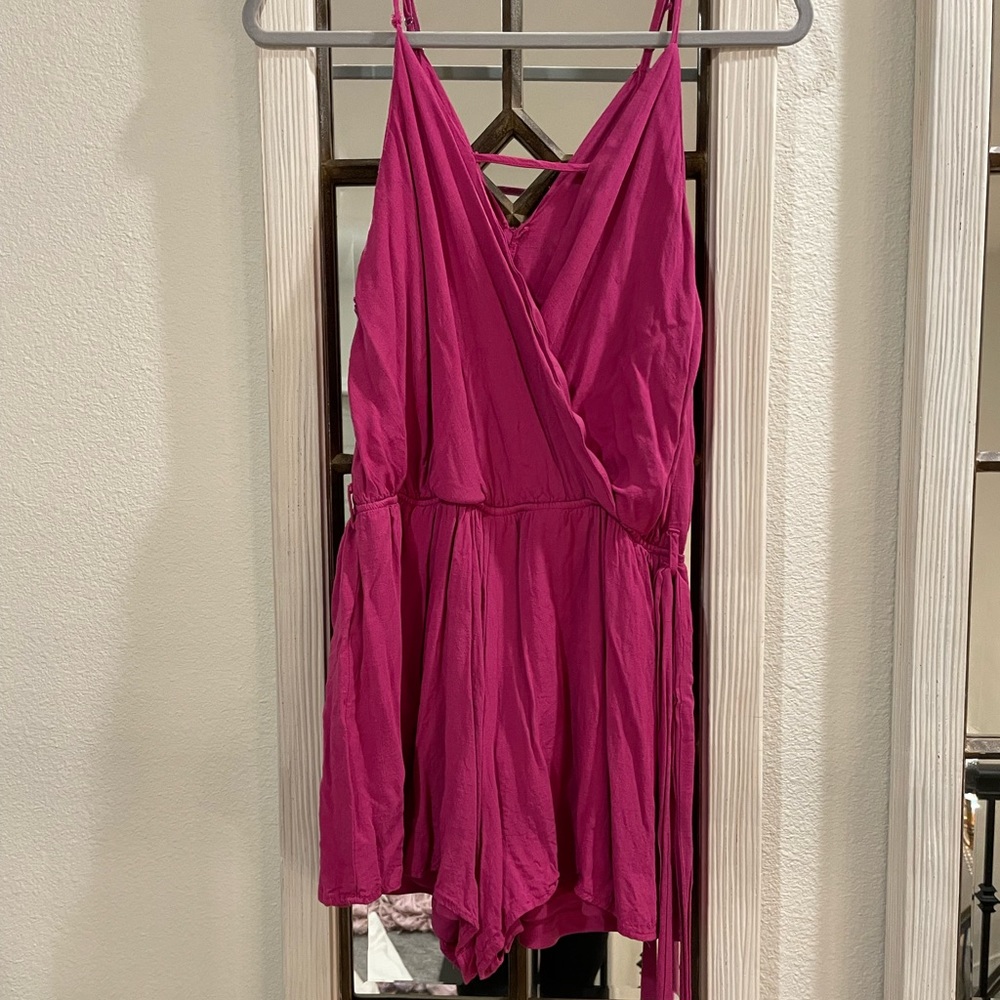 Magenta Impeccable Pig Romper